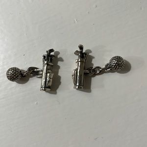 Cuff links golf bag
